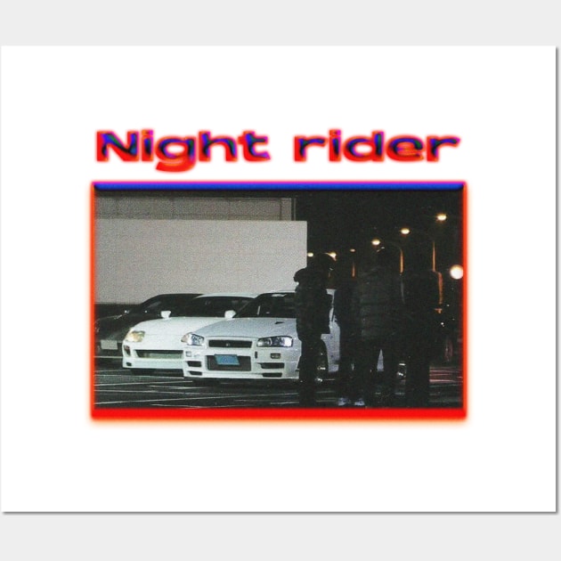 Night Rider Wall Art by gtr